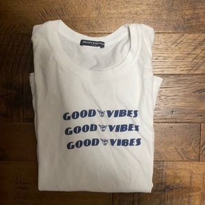Good Vibes Brandy Melville tee